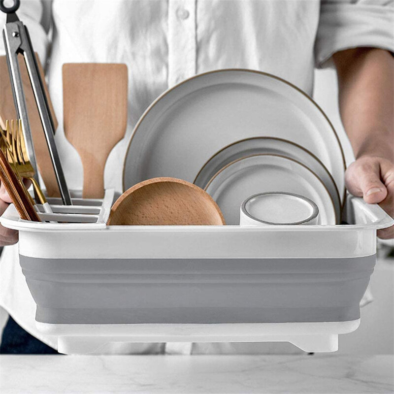 Giá Để Bát Đĩa Gấp Gọn Dụng Cụ Thoát Nước Nhà Bếp Giá Sắp Xếp Đựng Bát Đĩa Bộ Đồ Ăn Giá Để Đồ Khô Gấp Gọn Tiện Dụng Cho Gia Đình Giá Đỡ TPR