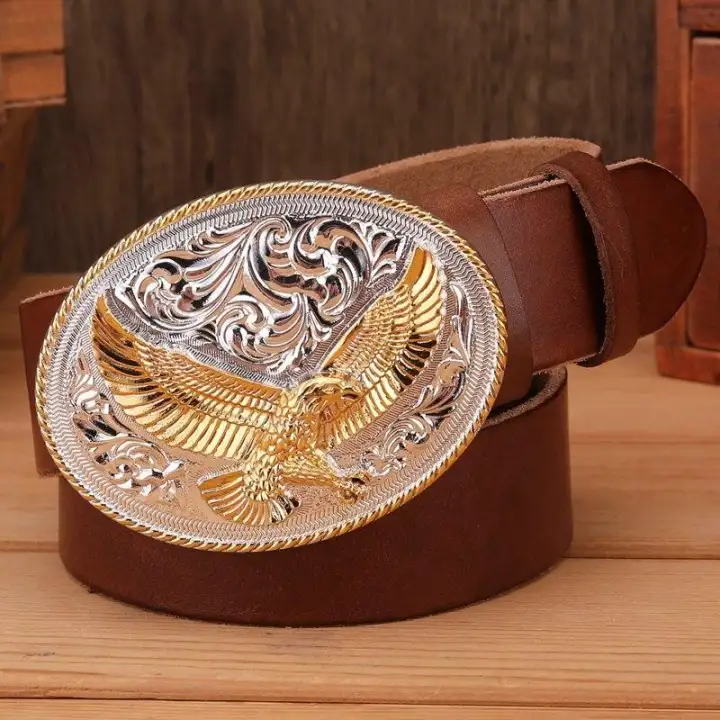 mens belt big buckle