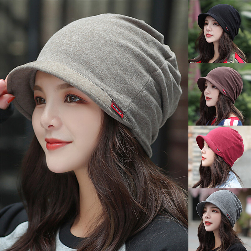 Mode Shop New Knitted Hat Women's Autumn And Winter Cap Fashion Solid Color Outdoor Windproof Keep Warm Thicken Knitted Hats