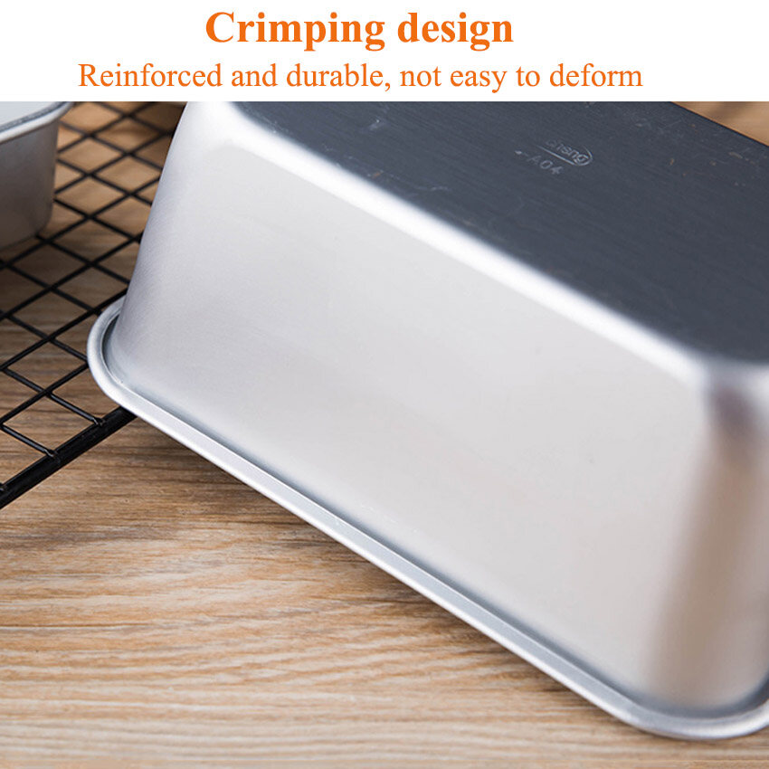 Bakeware khay làm bánh ngọt tuyết hộp nướng bánh pho mát hộp nướng nướng tự làm hình chữ nhật bánh nhỏ Máy nướng bánh mì khuôn khuôn bánh