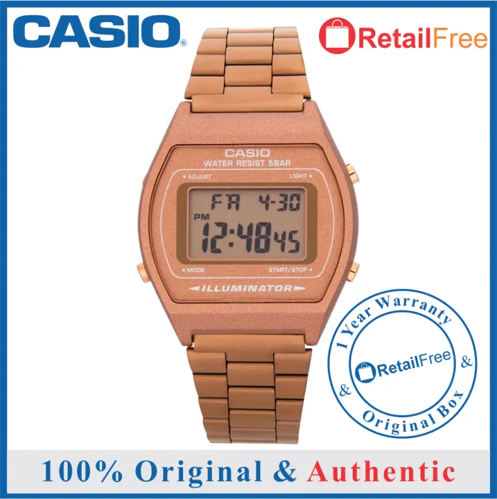 original casio rose gold