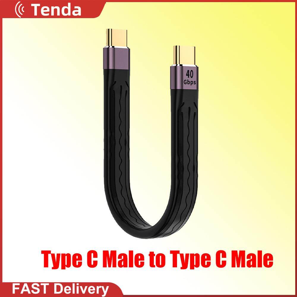 Usb c cable usb 4.0 gen3 type c male/female to type c male fast charger sync data cable 40gpbs high-speed transmission 5a pd 100w flexible cord for usb-c phone/tablet