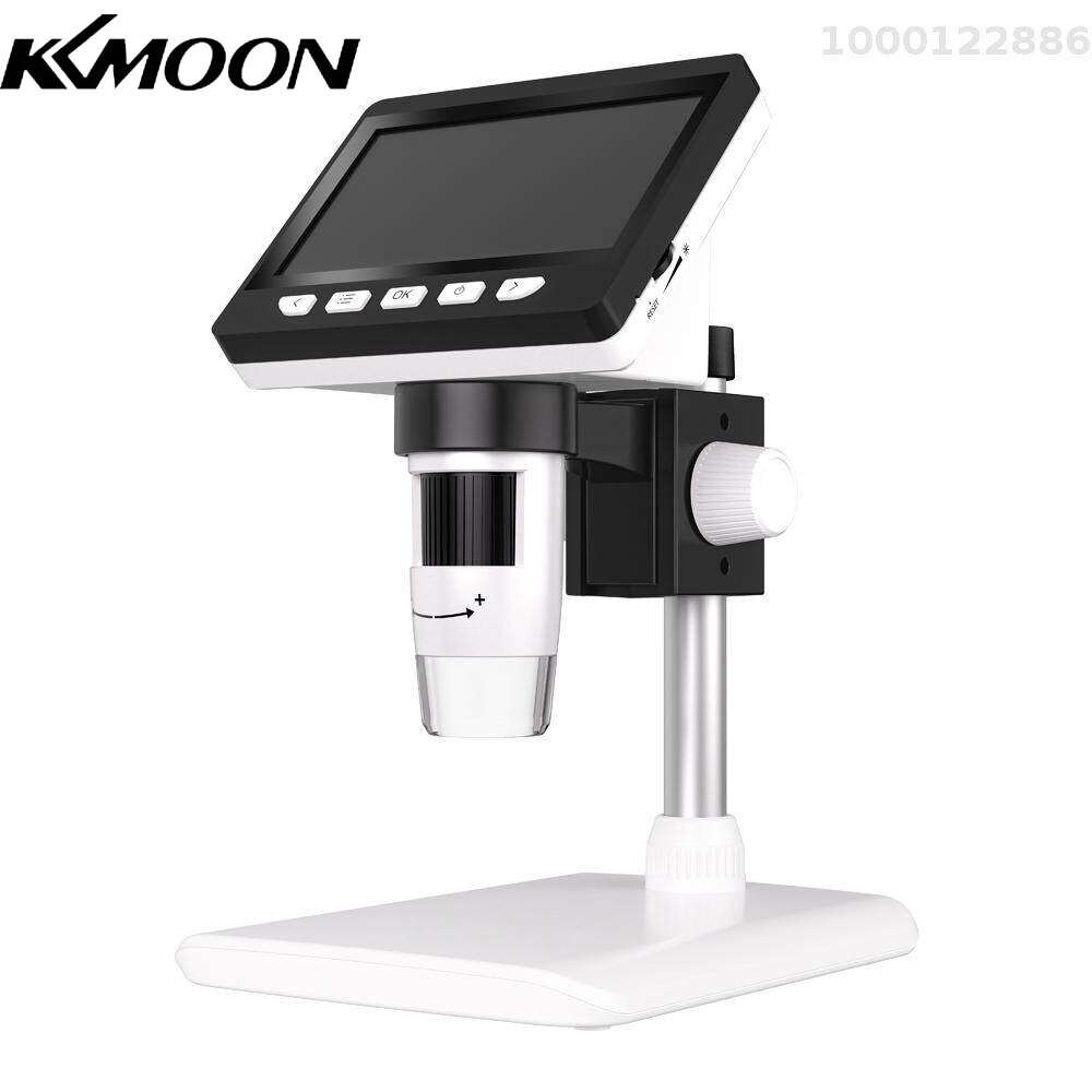 KKmoon Digital Microscope 2MP Pixel 50-1000X Magnification Portable Microscope for Identification Observation Compatible with Wins XP Vista7/8/10/11 MACOS X 11.0 or Higher Computers Operating System