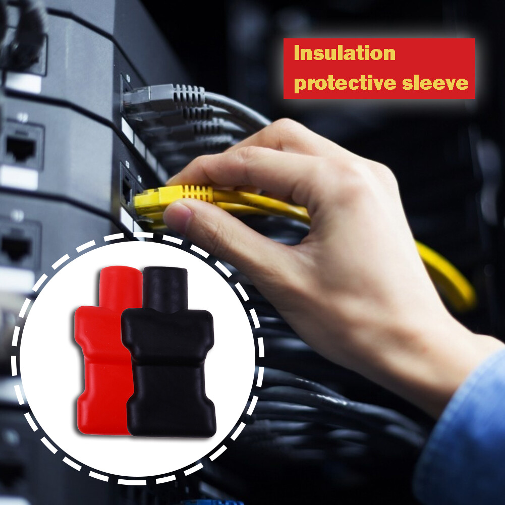 【Aneng】 2 cái Vỏ bảo vệ cách điện ắc quy xe cực âm PVC