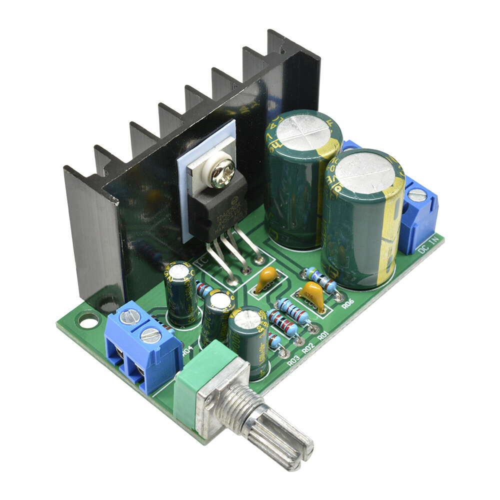 Tda2050 mono audio power amplifier board module dc 12-24v 5w-120w 1-channel