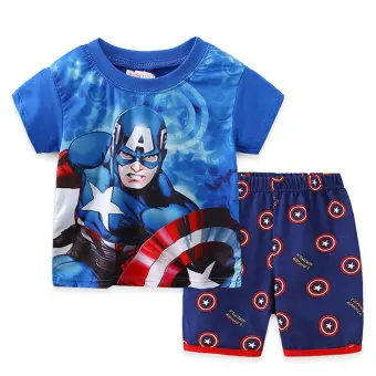 boys captain america t shirt