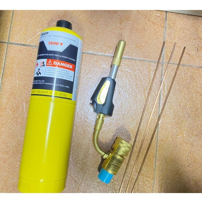 MY WholeSale MAPP Gas COPPER ROD TORCH FIRE Brazing Soldering Propane