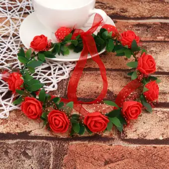 flower hair chain