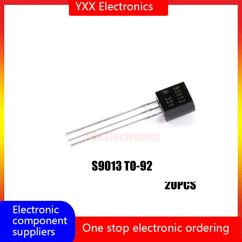 Original genuine S9013 TO-92 NPN transistor 25V/500mA direct insertion transistor