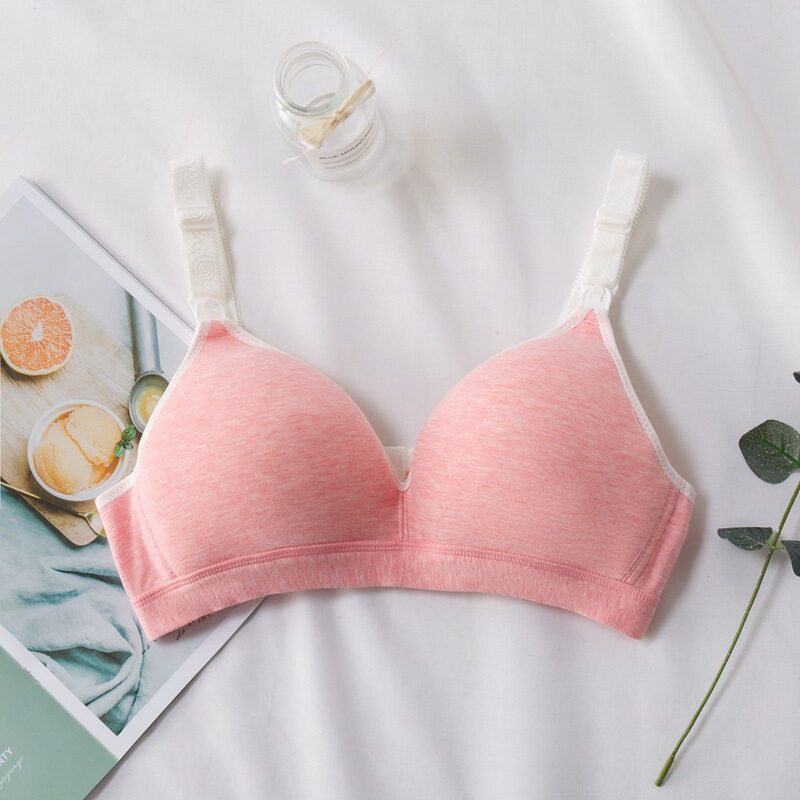 【YIMANZI】Maternity Intimates Breastfeeding Nursing Bra One Piece Cotton