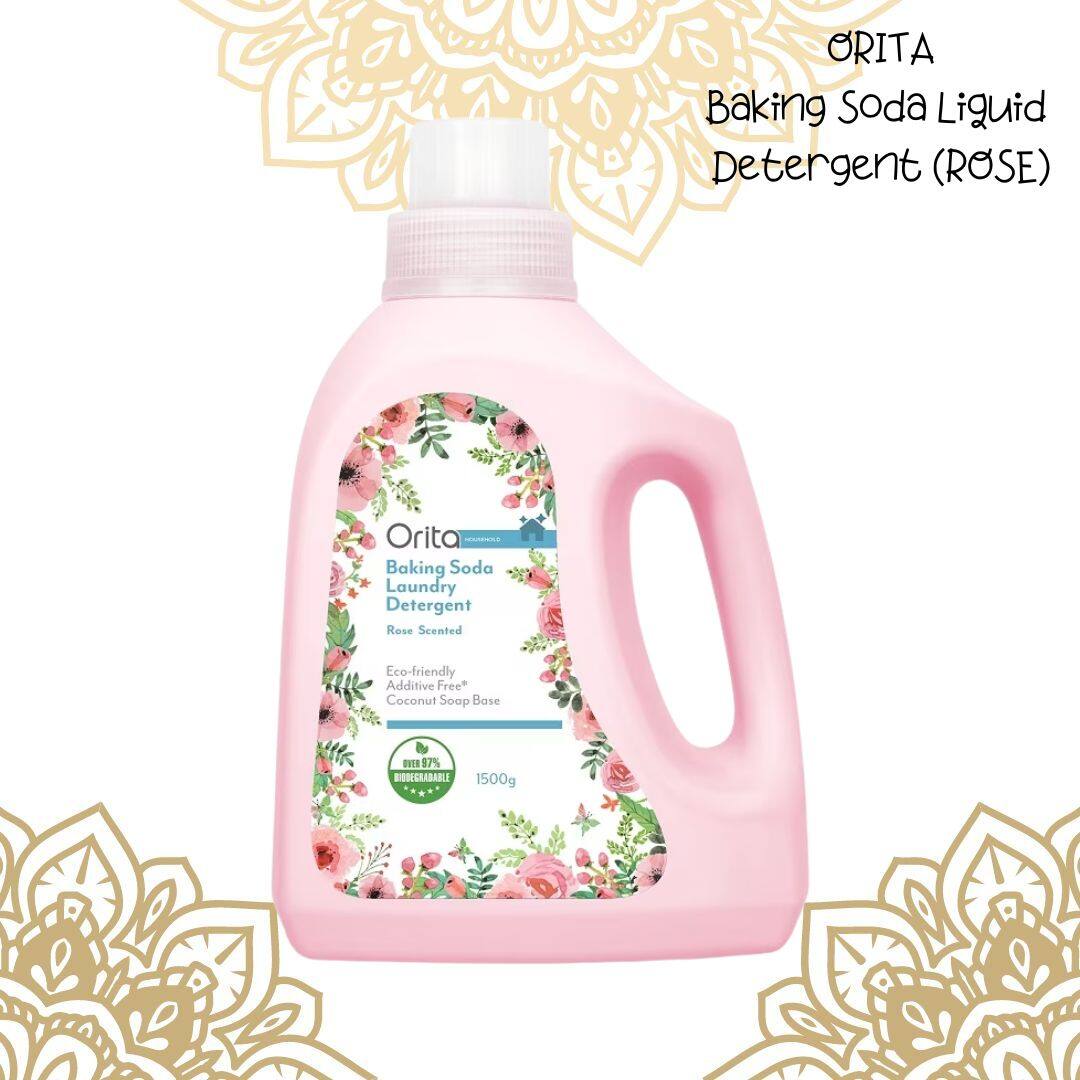 ORITA Baking Soda Liquid Detergent (ROSE) Lazada