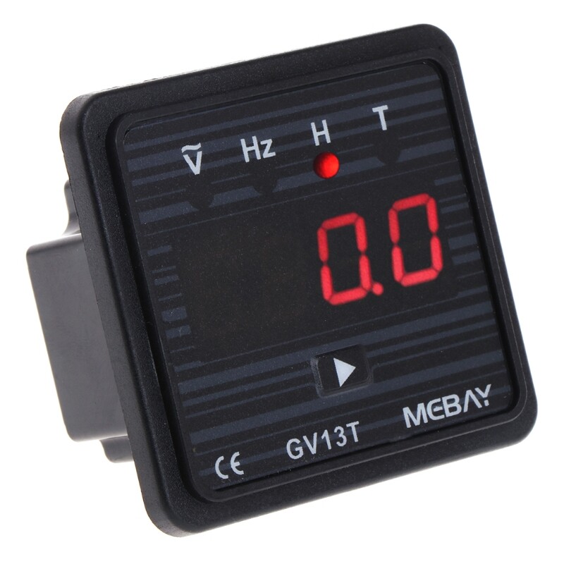 GV13T AC220V Generator Digital Voltmeter Frequency Hour Test Panel Meter