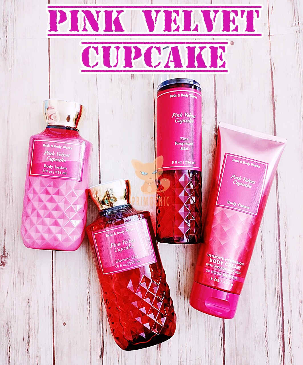 Pink velvet cupcake bath deals and body works