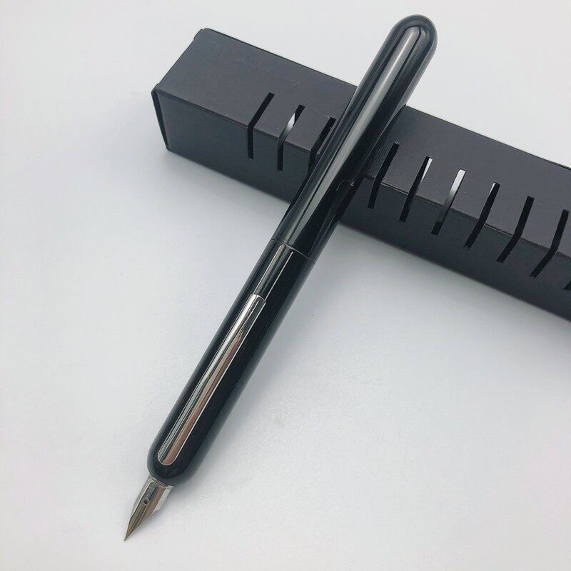 New Sale LM Focus 3 Fountain Pen Black Titanium Dialog Series 14K Tip Ink Pen Stationery School&Office Supplies Writing Pen