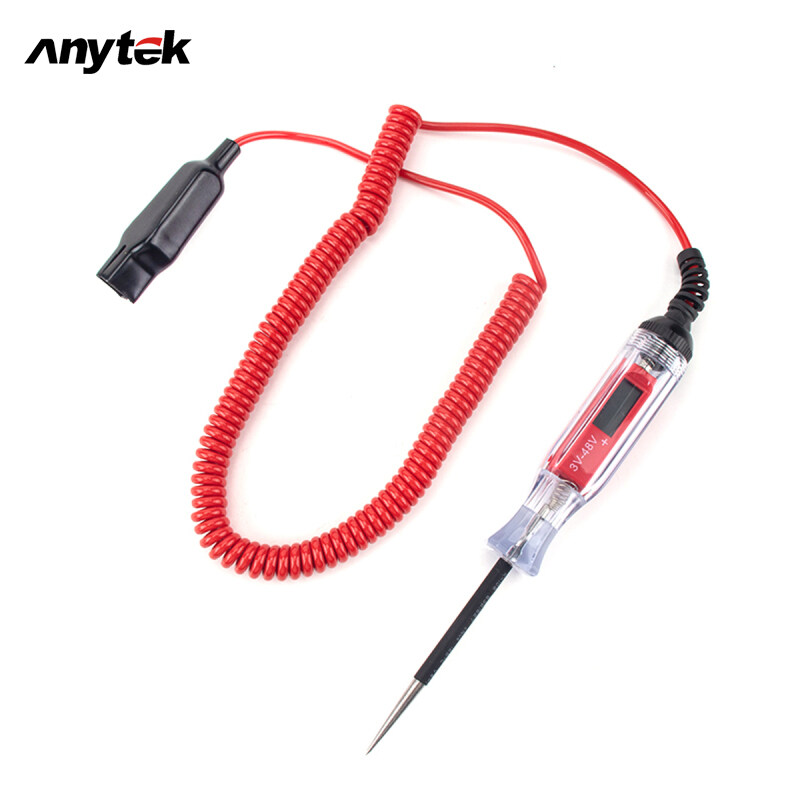 >> TRA GIÁ FQAWLC SHOP 10 CÁI CH-3 DÂY LÒ XO NÓNG THIẾT BỊ ĐẦU CUỐI UỐN NHANH CẢ | Shopee Lazada Sendo Tiki mới nhất 72 ANYTEK Thiết Bị Kiểm Tra Mạch Hiển Thị Lcd Kỹ Thuật Số Thiết Bị Kiểm Tra Điện Áp Thấp Cho Xe Tải Xe Hơi Dây Lò Xo Kéo Dài 140 Inch Đèn Kiểm Tra Ô Tô Có Đầu Dò Không Gỉ, Màu Sắc: Đỏ Đặc Điểm Kỹ Thuật: 3-48V