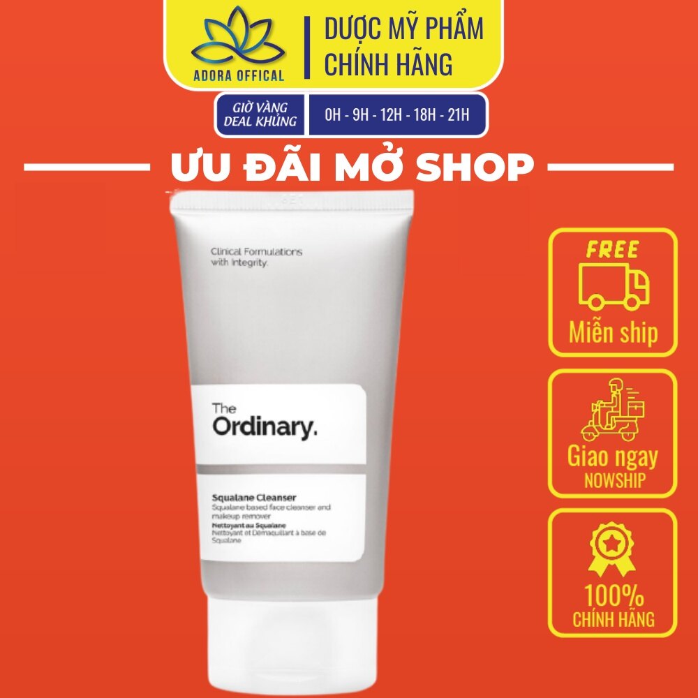 Sữa rửa mặt The Ordinary - Squalane Cleanser ( 50mL )