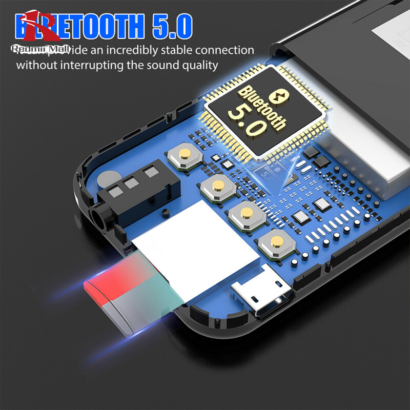 2-in-1 Car Bluetooth-compatible 5.0 Transmitter Receiver Usb Powered Wireless Audio 3.5mm Aux Adapter