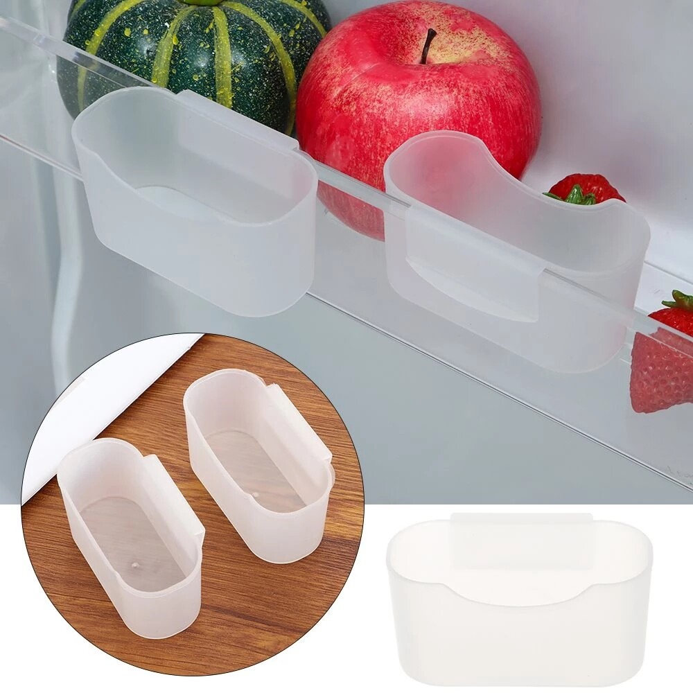 2 Hộp Sắp Xếp Nhà Bếp Hộp Đựng Đồ Tủ Lạnh Có Thể Điều Chỉnh Hộp Đựng Kệ Tủ Lạnh