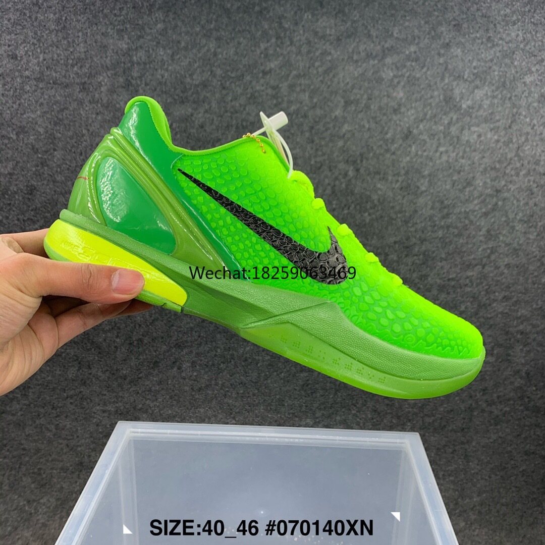 11 11 Special Offer Retro Kobee 6 Grinch Men S Basketball Shoes Outdoor Casual Sport Sneakers 701 Lazada Ph