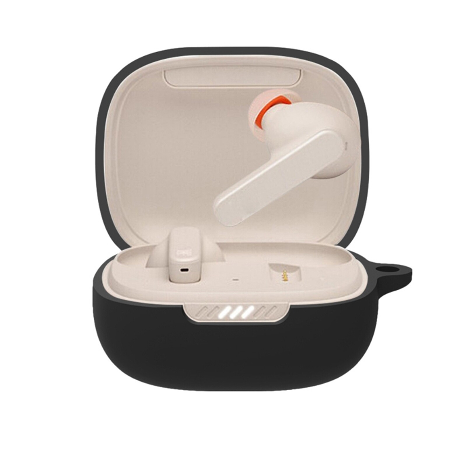 MENG®Vỏ Bảo Vệ Tai Nghe Vỏ Silicon Mềm Chống Rơi Tương Thích Bluetooth Màu Trơn Cho JBL LIVE PRO +