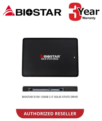 BIOSTAR S100 120GB 2.5' SOLID STATE DRIVE (S100-120GB)