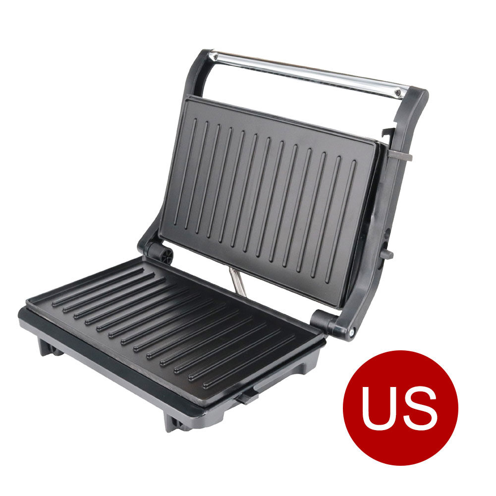 750W Electric Panini Press Sandwich Maker 110240V Steak Grill Waffle