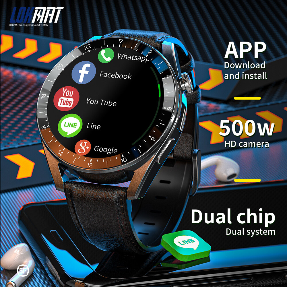 round smartwatch with camera