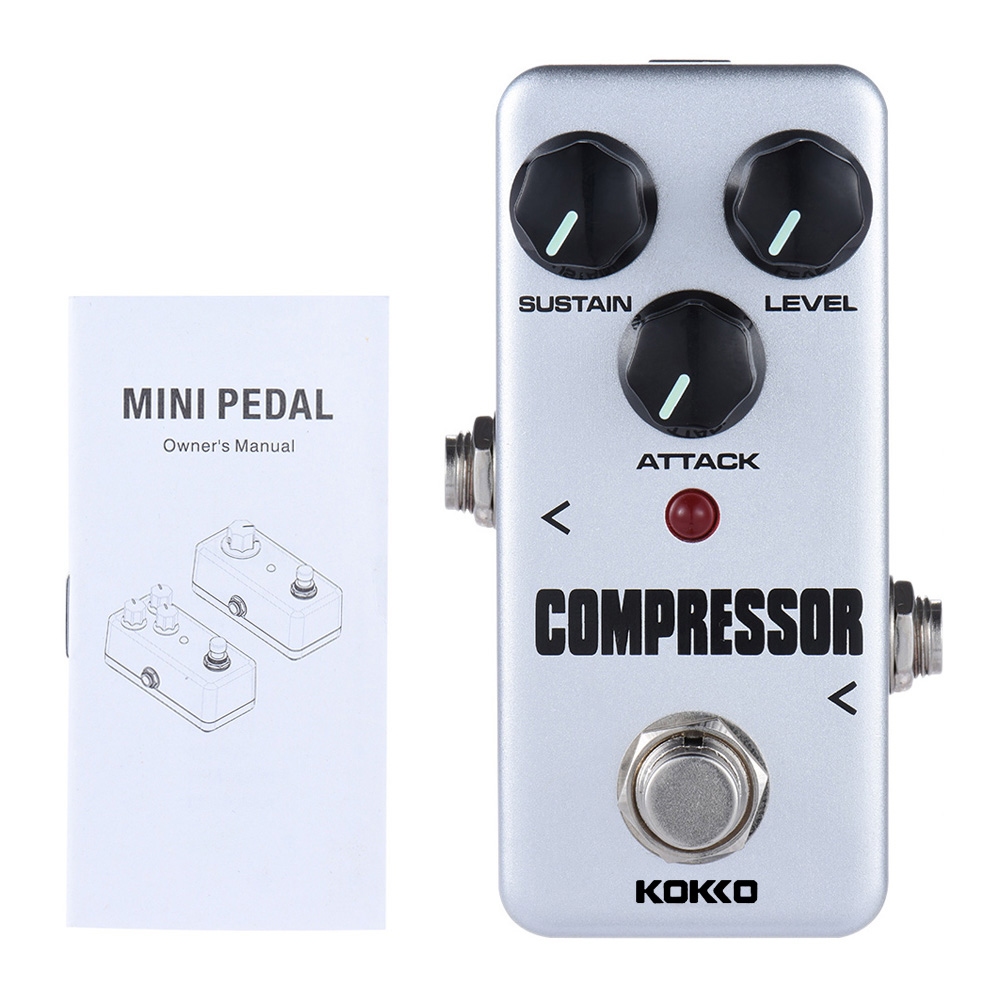 [ammoon]quà bí mật KOKKO Bàn Đạp Nén Khí Mini FCP2 Bàn Đạp Hiệu Ứng Ghi Ta Cầm Tay