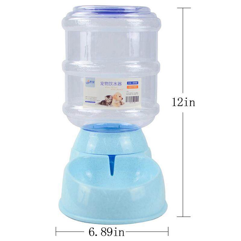Yup Họa Tiết Cún Cưng Mèo Bình Rót Nước Tự Động Đĩa Đựng Đồ Ăn Bát Cho Ăn 3.8 L D