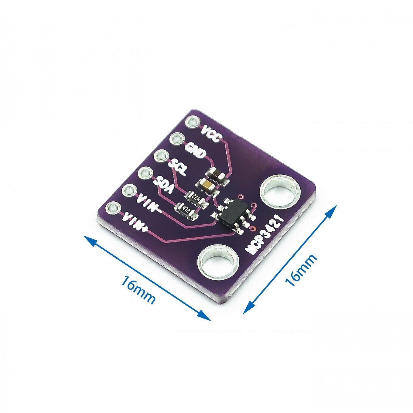 MCP3421 SOT23-6 I2C Bảng Mô-đun Đánh Giá ADC Delta-sigma Cho Mô Đun Phân Tích Nối Tiếp PICkit
