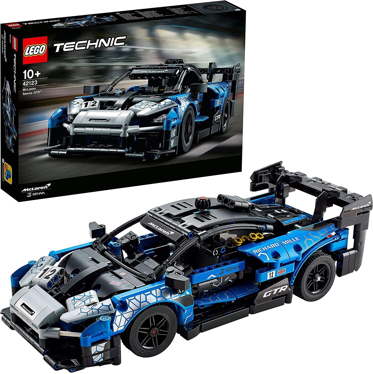 LEGO 42123 Technic McLaren Senna GTR Racing Sports Car Collectible ...