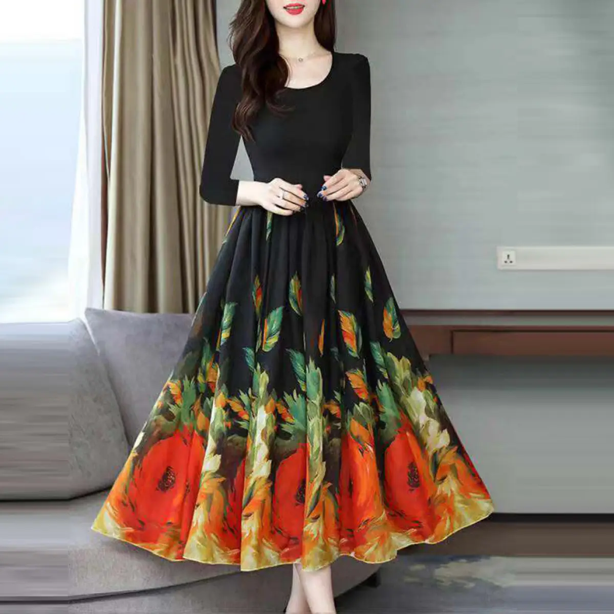 where to buy long casual dresses