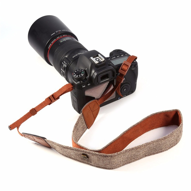 Universal Adjustable Cotton Camera Shoulder Neck Strap Belt for SLR Camera Strap Accessories Part