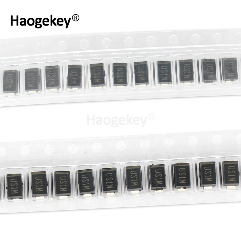 100PCS US1M HER108 SMA Schottky Diode 1A 1000V