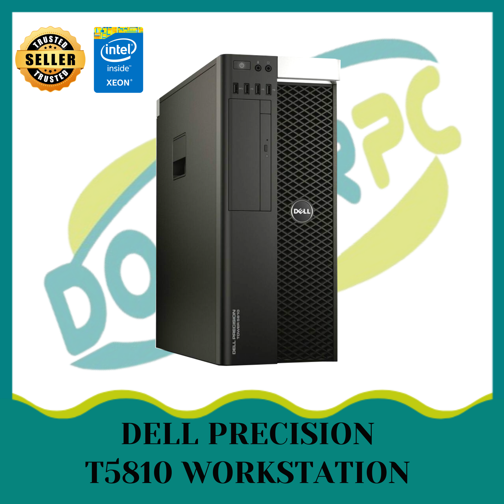 Dell Precision T5810 Tower Intel Xeon E5 16 V3 8 16 Gb Ram 1tb Hdd 240gb Ssd Nvidia Quadro K20 Refurbished Lazada