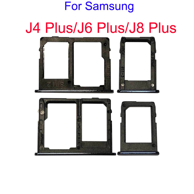 Khay Đựng Thẻ SIM Cho Samsung Galaxy J4 J6 J8 Plus