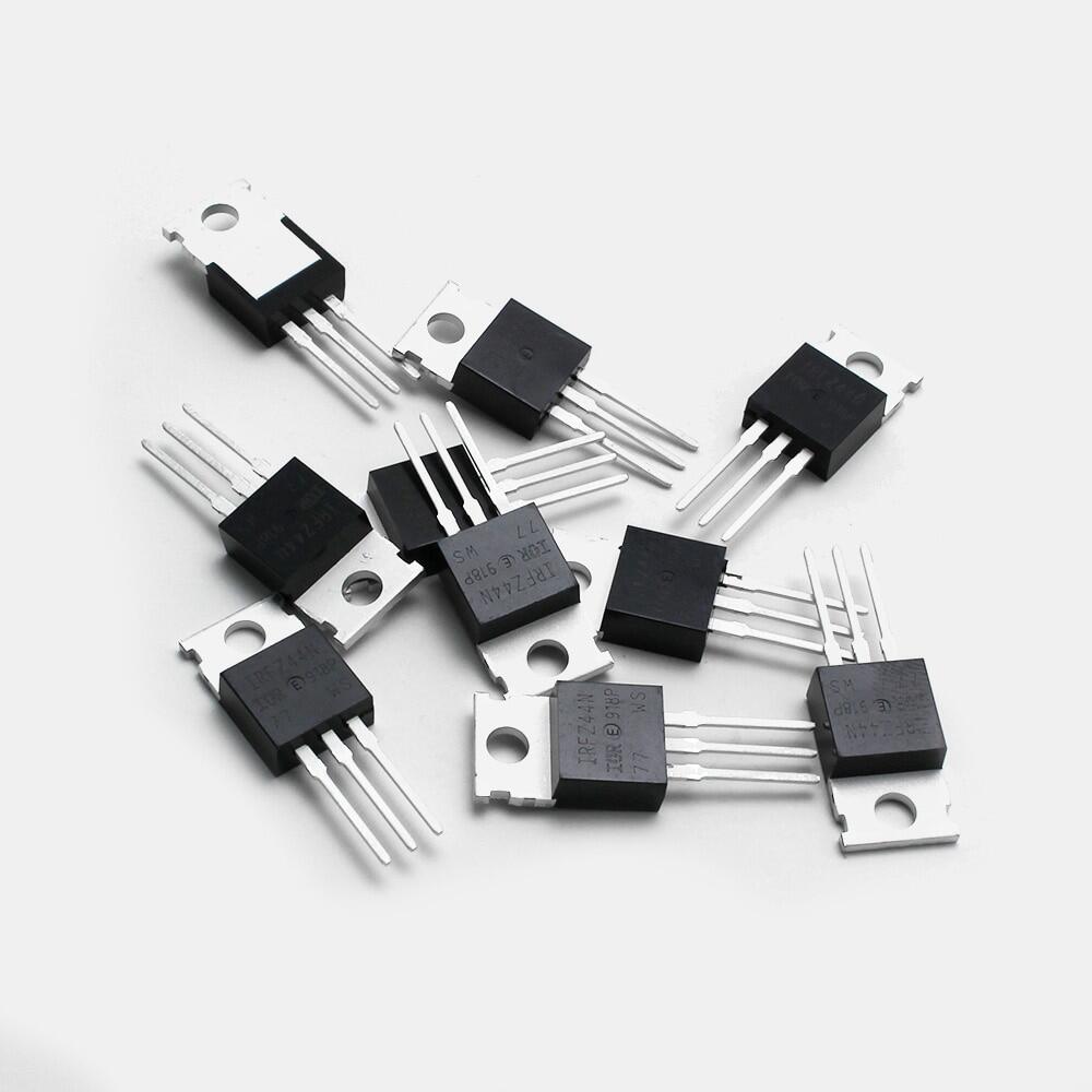 Goldeleway 10pcs IRFZ44N IRFZ44 Power Transistor MOSFET N-Channel 49A amp 55V