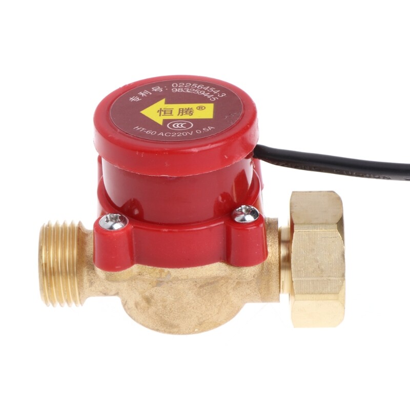 G1/2 Thread Water Flow Sensor Switch Pipe Boosting Pump Automatic Electronic Pump Control for Shower Low Water Pressure