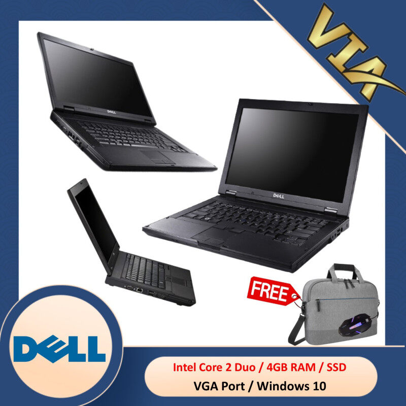 【BEST CONDITIONS!!】DELL LATITUDE E5400~CORE 2 Duo-P8700~4GB RAM~120GB/240GB SSD-WIN 10 Malaysia
