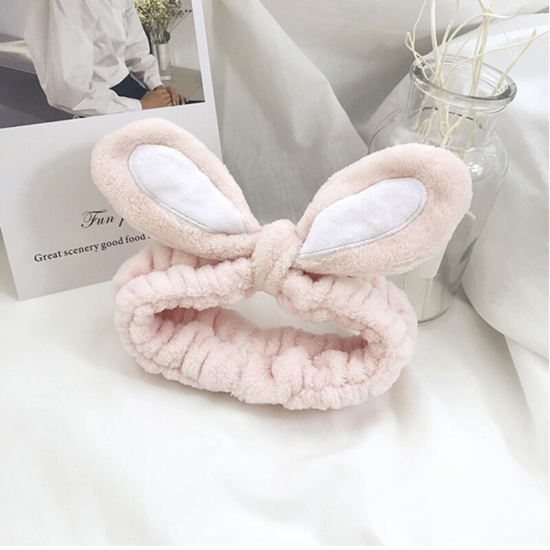 Cute selling cute three-dimensional rabbit ears wash face makeup headband