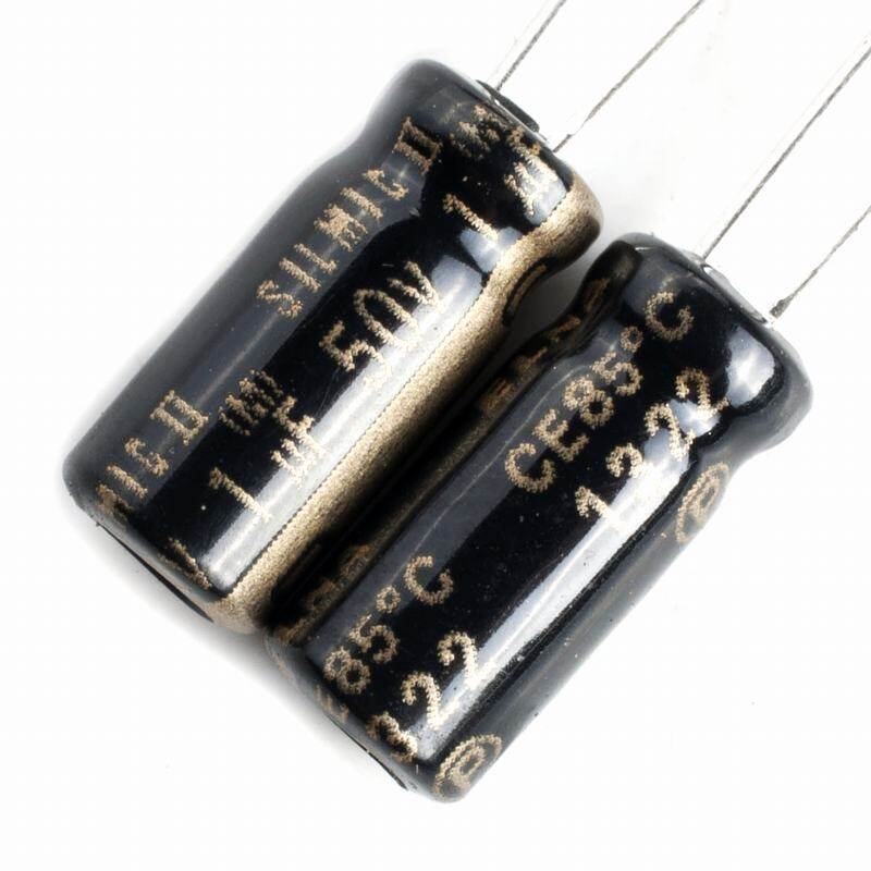 1pcs,ELNA SILMIC II 50V 1uf 85°C 5x11mm Electrolytic capacitors