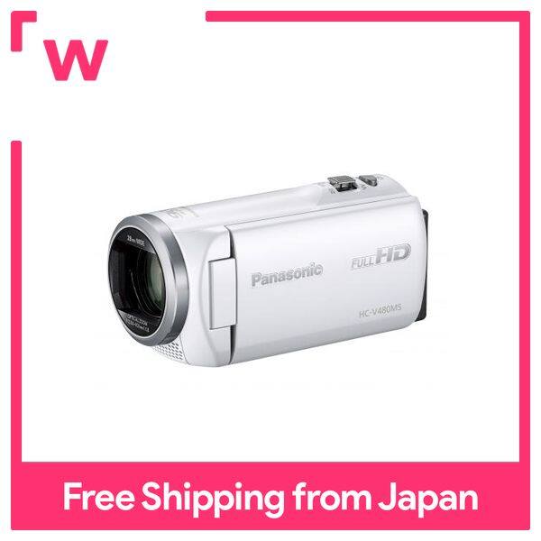 Panasonic HD video camera V480MS 32GB high magnification 90 times zoom  white HC-V480MS-W | Lazada PH