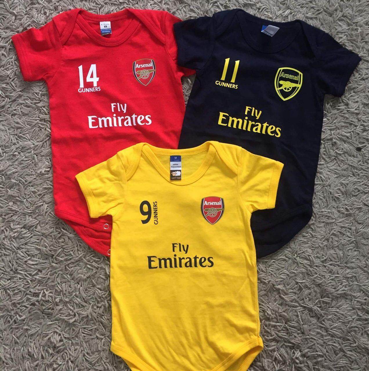 arsenal rompers babies