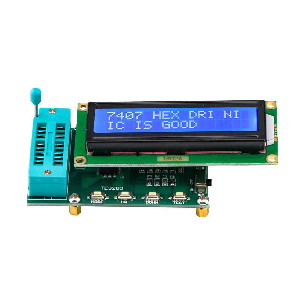 TES200 Digital Integration Tester Logic Gate Test Checker for 74 / 40 series IC