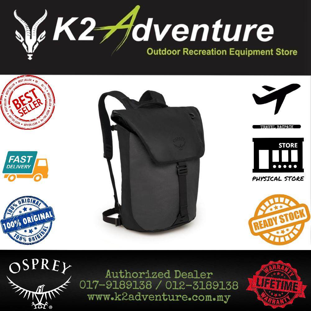 Osprey transporter flap discount black