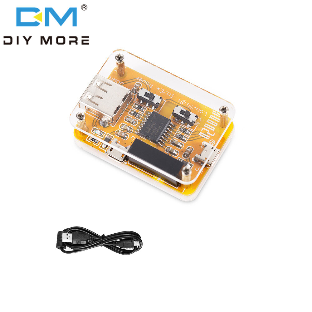 diymore USB Bộ Cách Ly, Tín Hiệu Kỹ Thuật Số An Toàn Cách Ly Dòng Bảo Vệ ADUM4160 Module Cách Ly