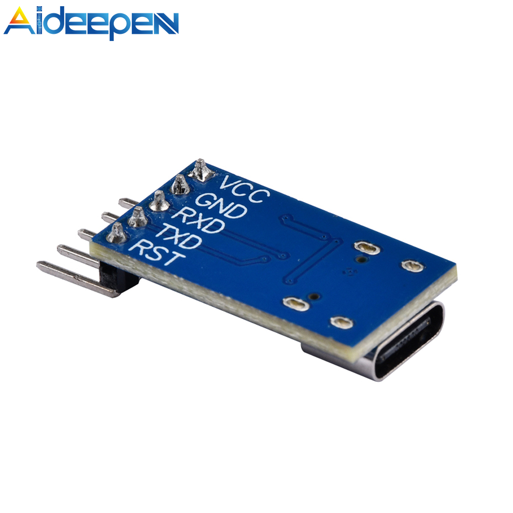 Aideepen USB to Serial USB to TTL CH340 Module with STC Microcontroller Download Adapter