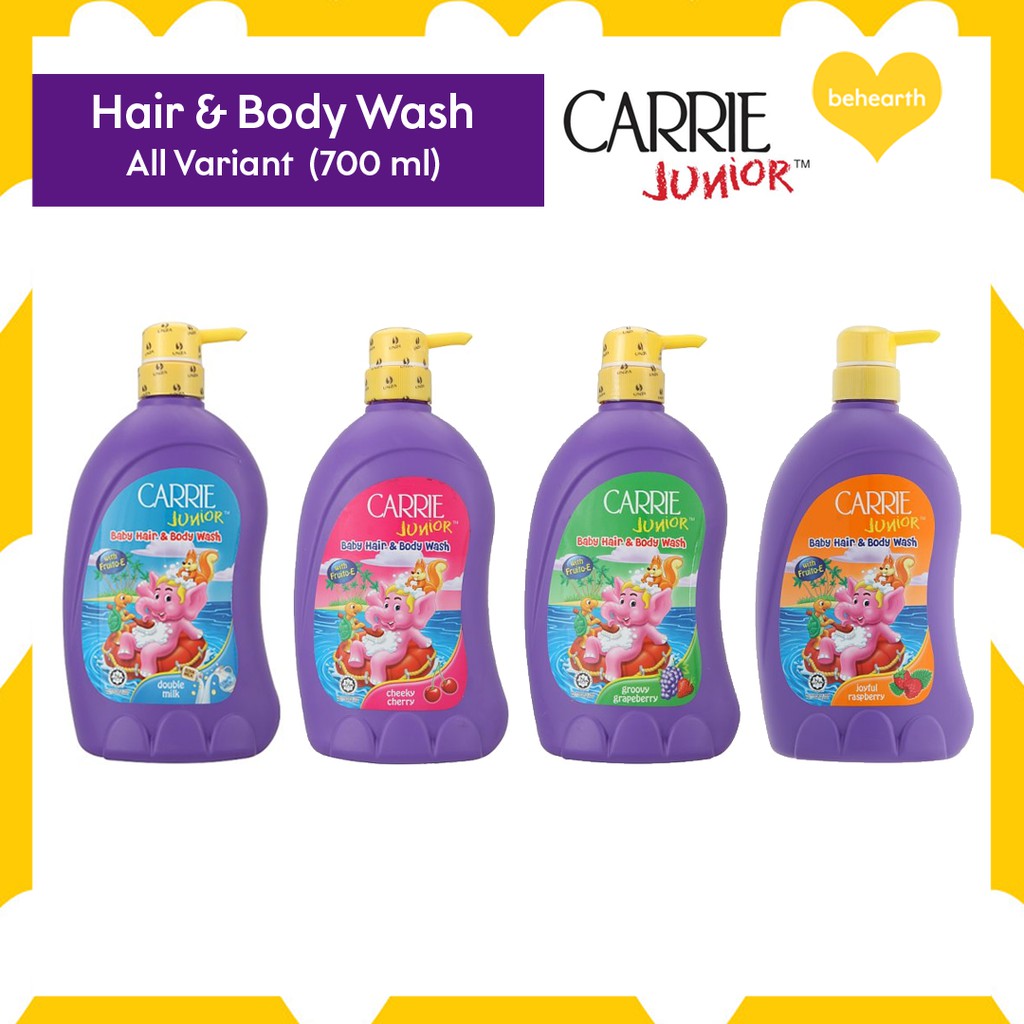 Carrie Junior Hair And Body Wash 700 Ml Sabun Badan All Variant Lazada