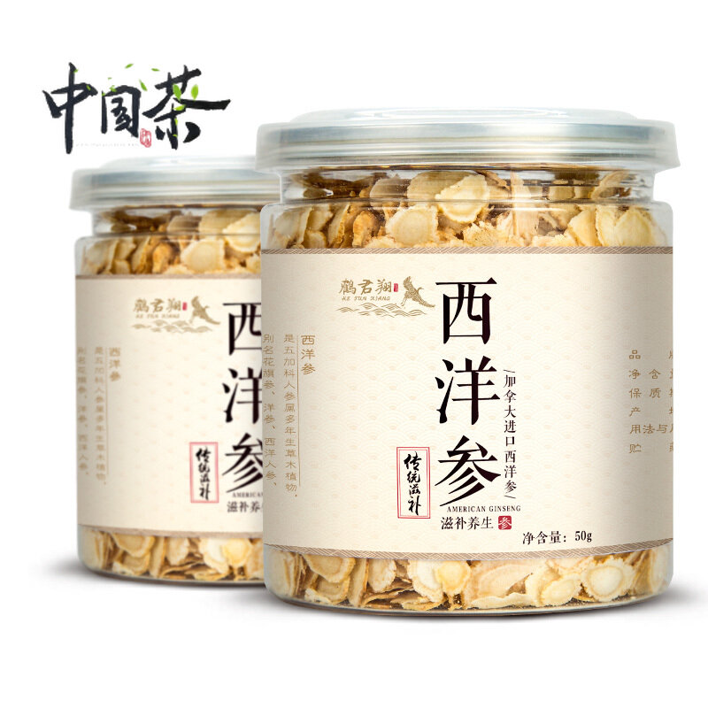 American Ginseng Sliced Tea Total 100g