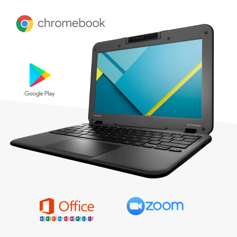 Lenovo N22 Chromebook is an affordable laptop, ultra-portable Laptop , perfect for entertainment and web browsing, 4GB RAM, Intel Processor laptop, best selling laptop Malaysia
